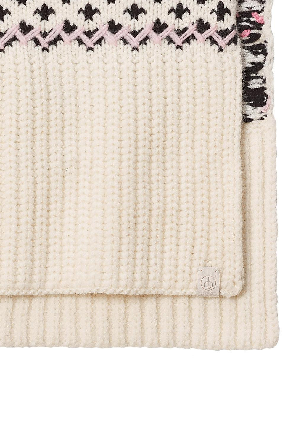 Leigh Fair Isle Scarf - 5