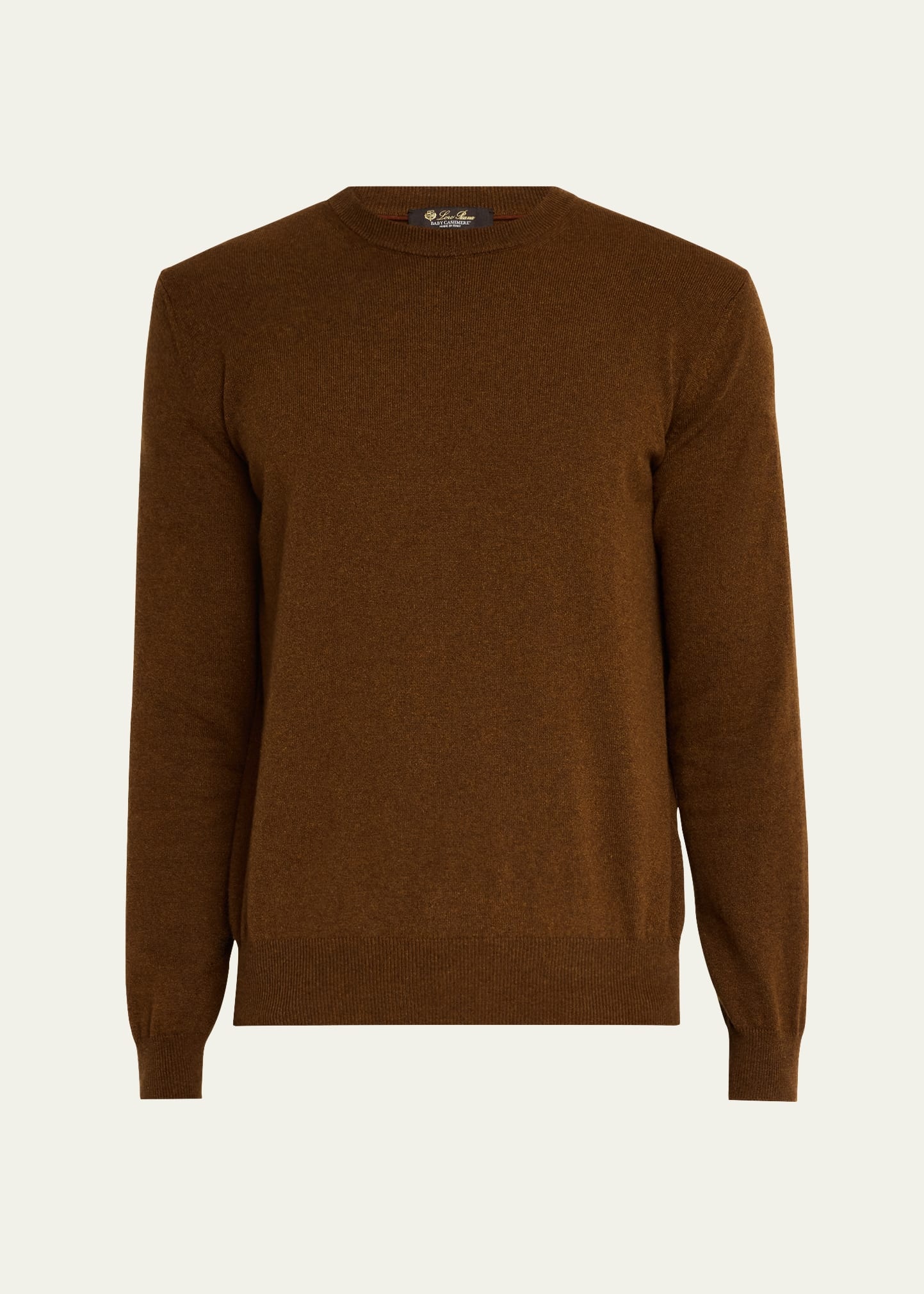 Men's Baby Cashmere Crewneck Sweater - 1