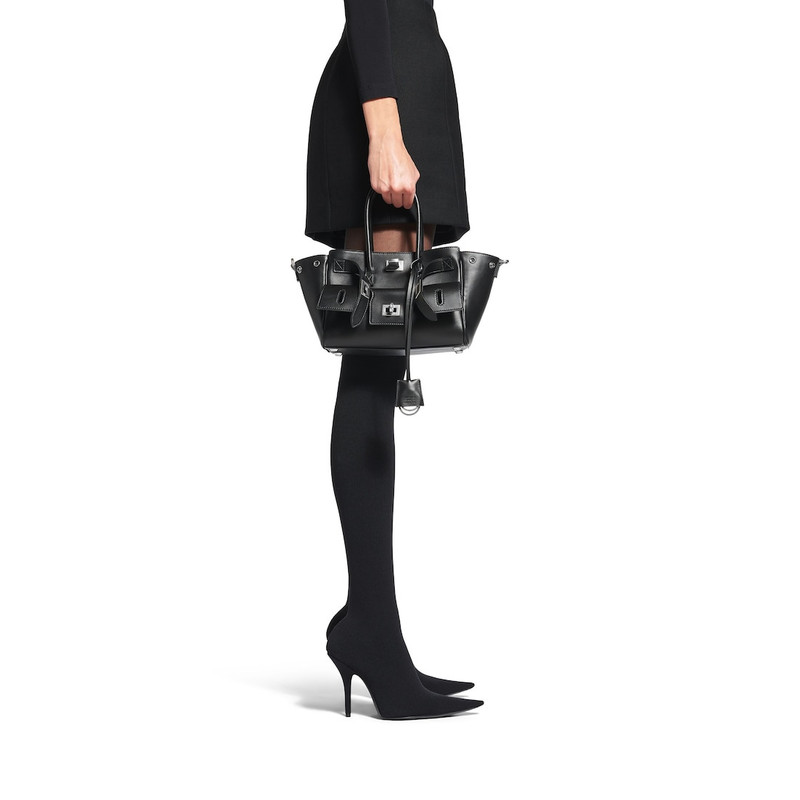 BALENCIAGA Women's Bel Air Mini Carry All Bag in Black outlook