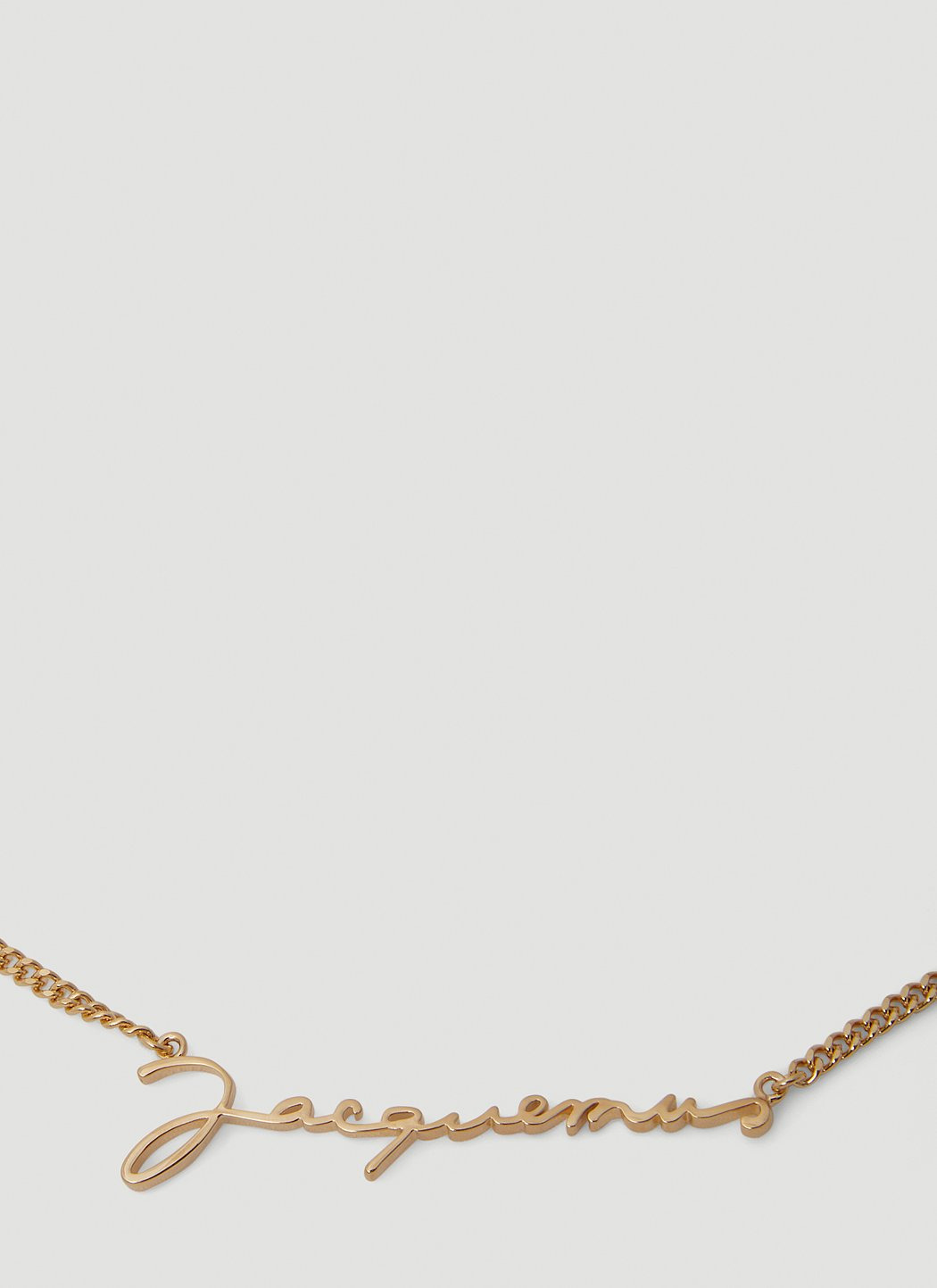Jacquemus Women Logo Plaque Necklace - 2
