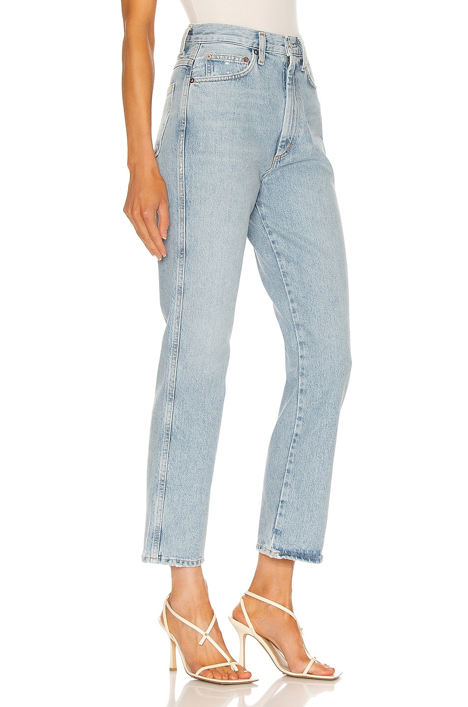 Pinch Waist High Rise Kick - 2