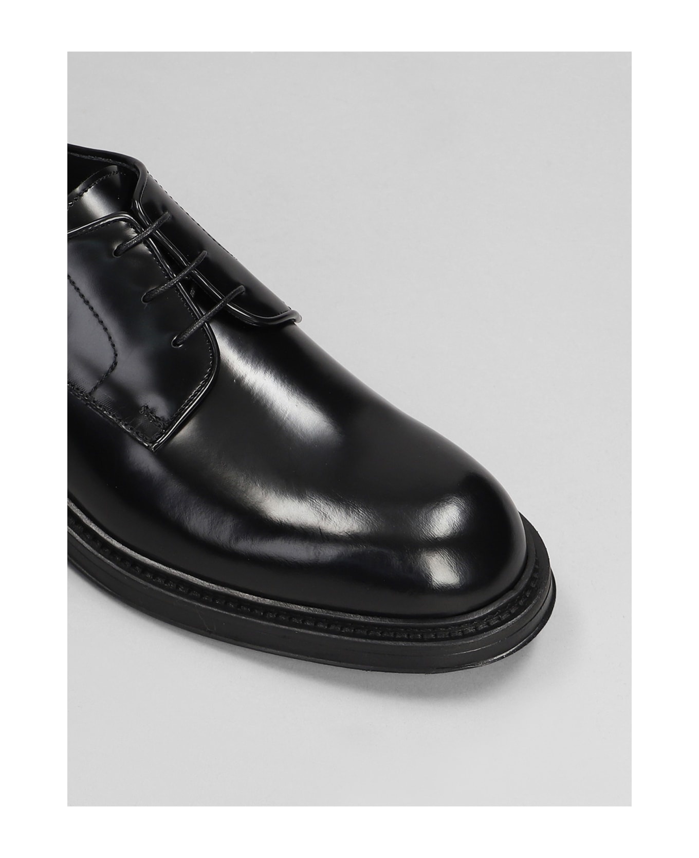 Leather Derby Shoes - 5