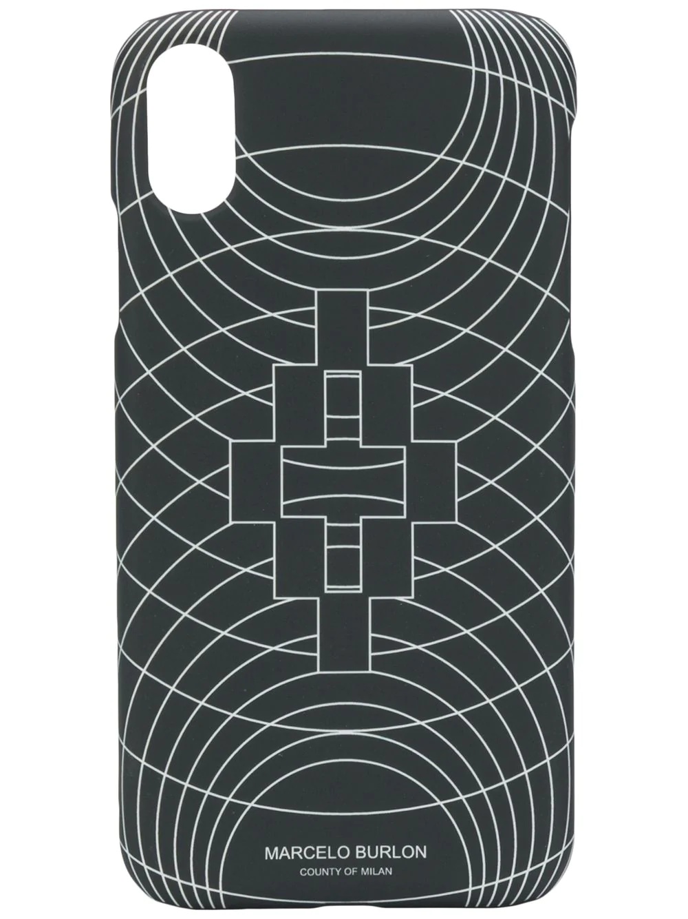 graphic logo iPhone XR case - 1