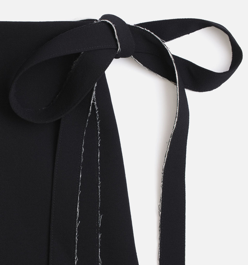 Bicolor Wrap Skirt 4