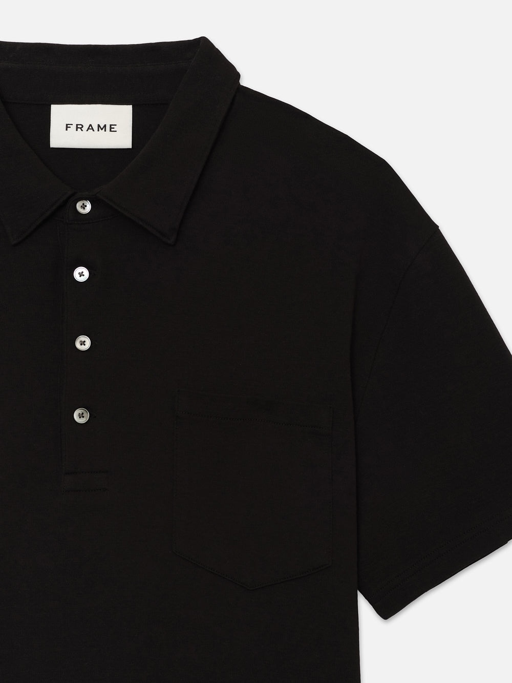Duo Fold Polo in Black - 4