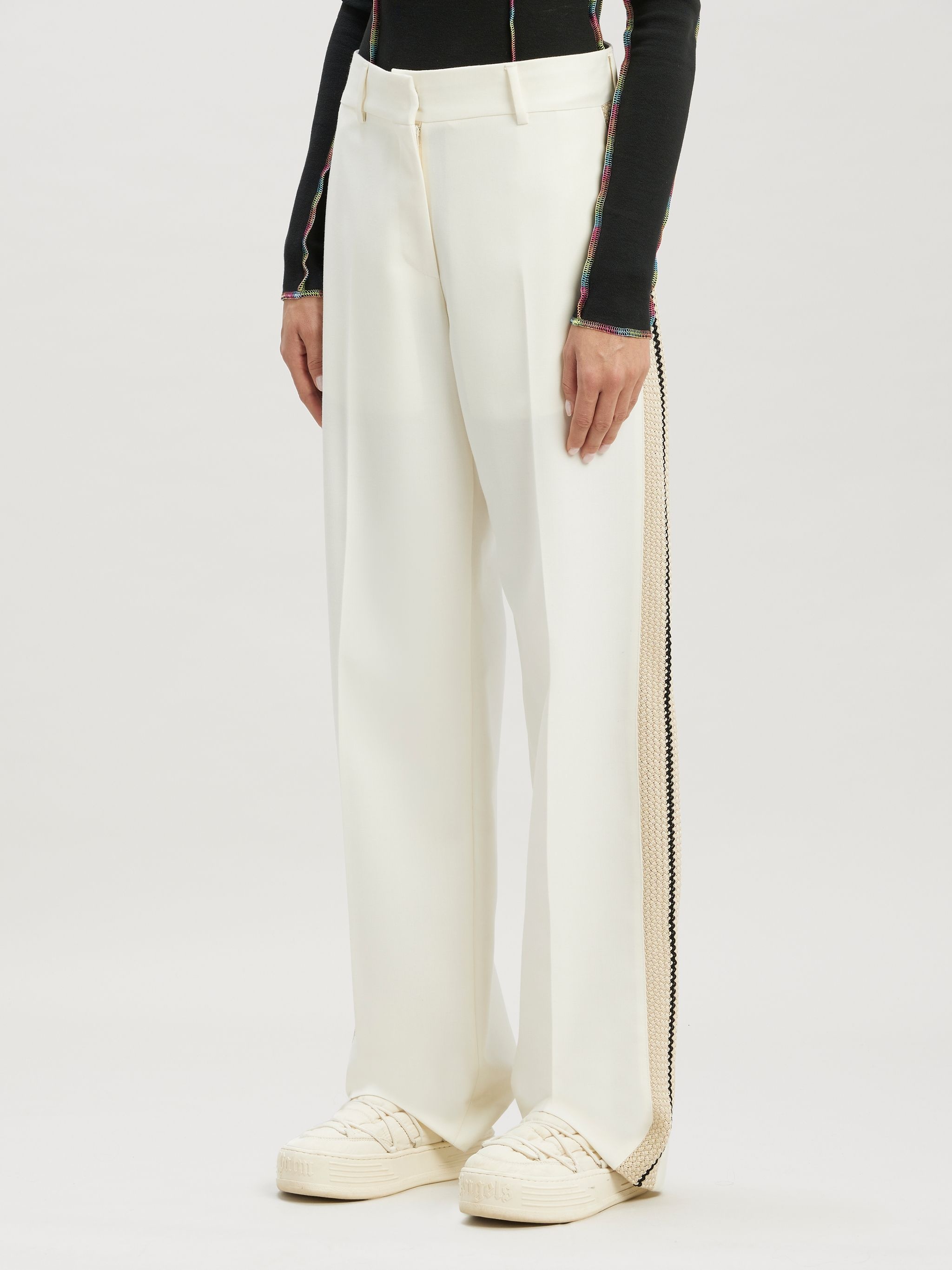 Knit Tape Suit Pants - 4