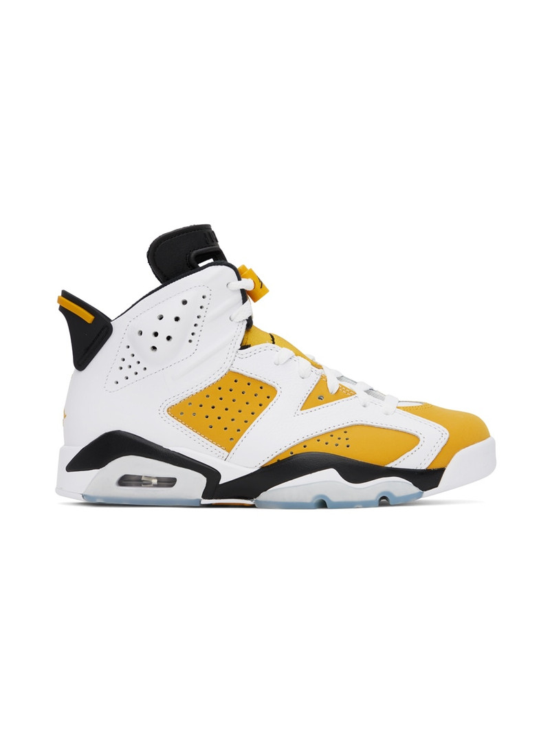 Yellow Air Jordan 6 Retro Sneakers - 1