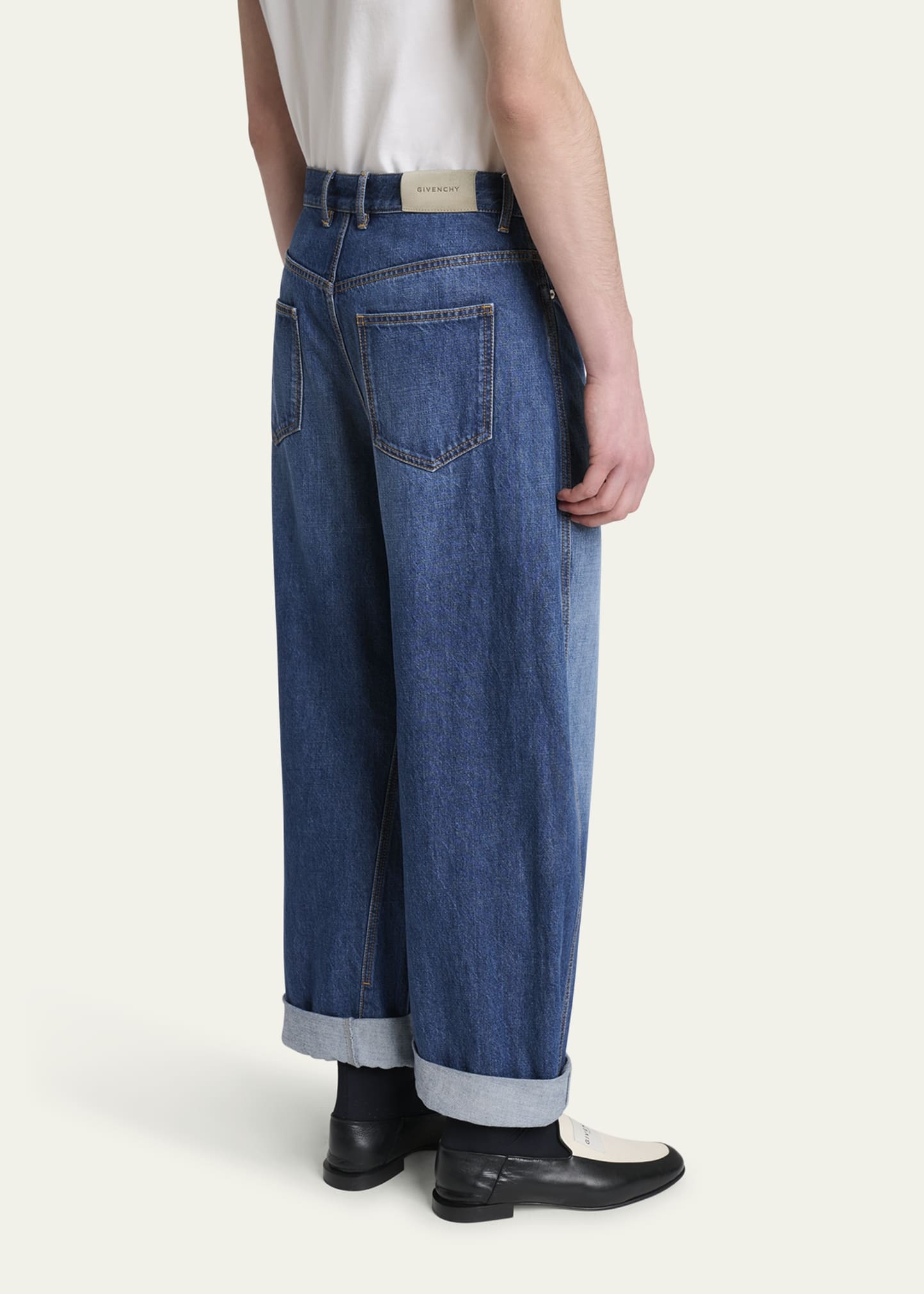 Men's Twisted-Seam Denim Jeans - 3