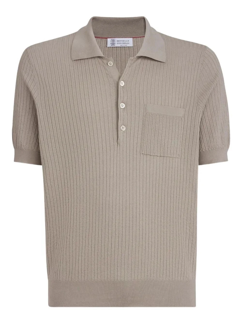 Brunello Cucinelli Men Short Sleeve Polo - 1