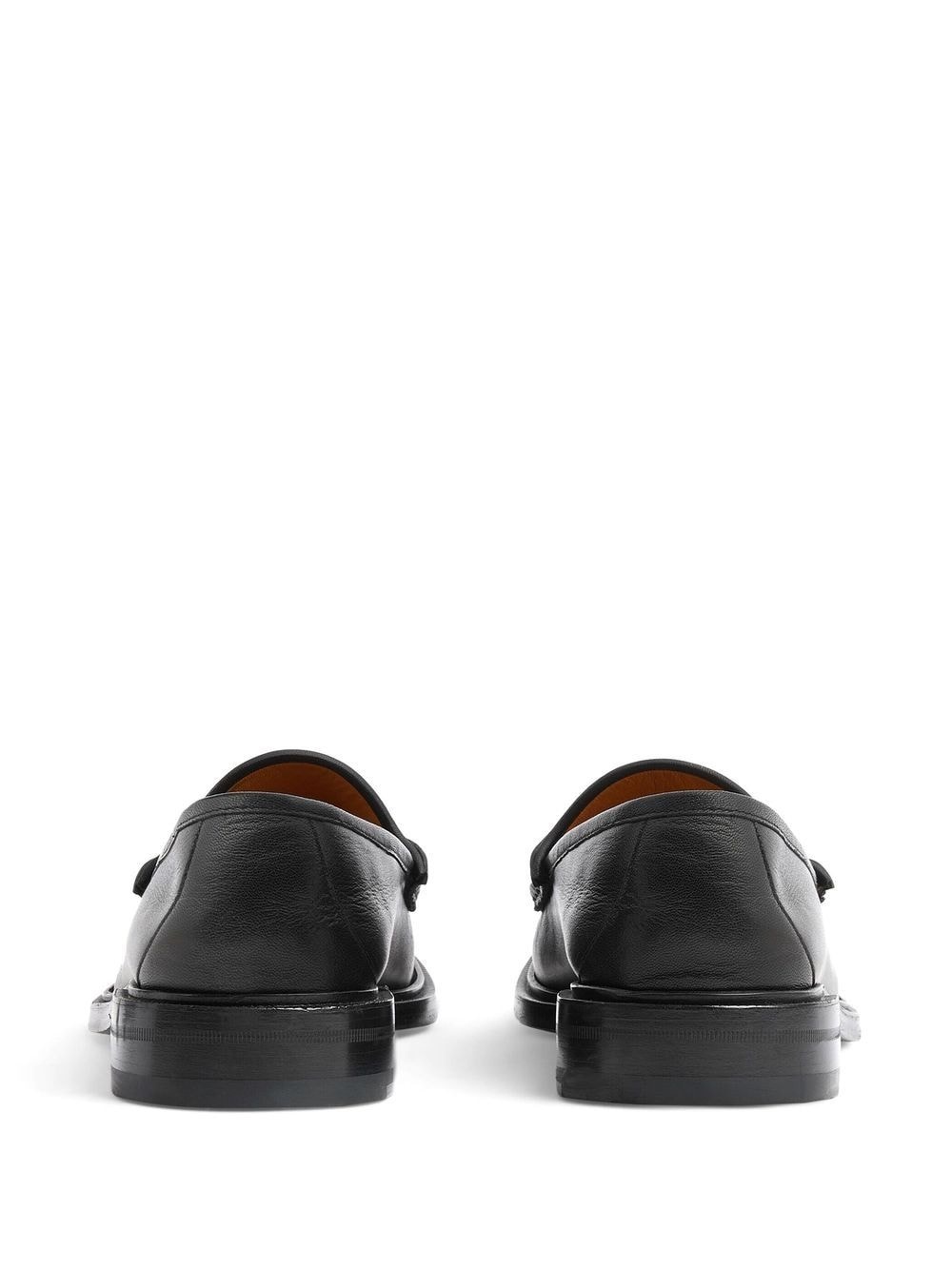 Horsebit almond-toe loafers - 3