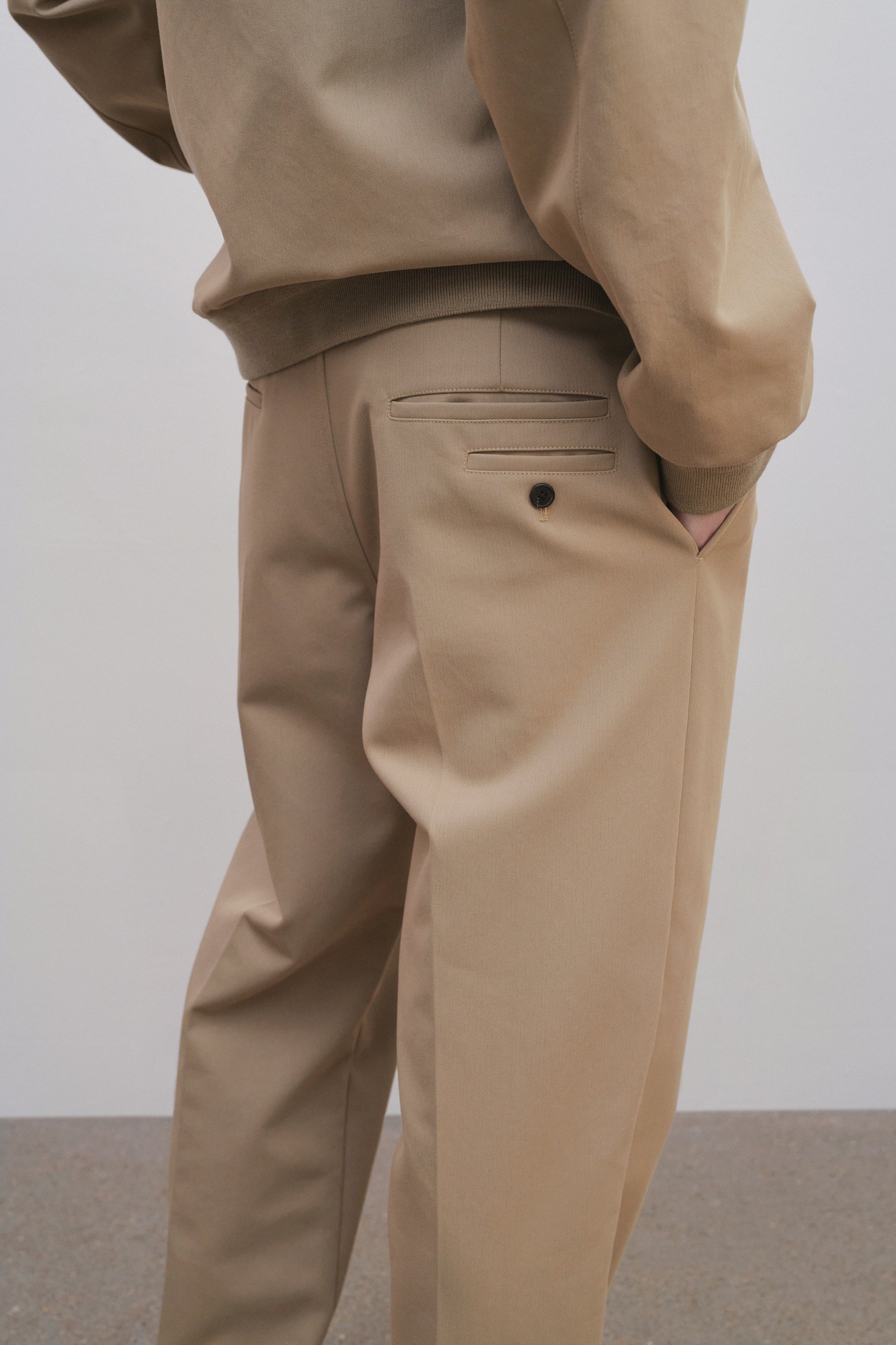 Rosco Pant in Cotton and Nylon - 5