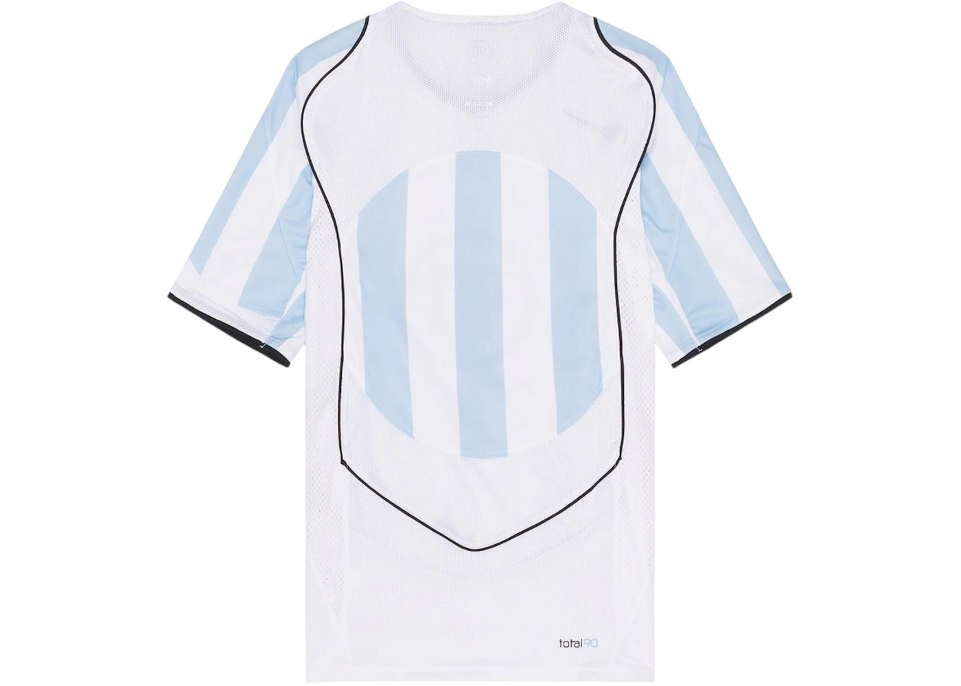 Nike Total 90 Soccer Jersey Blue/White Stripe - 2