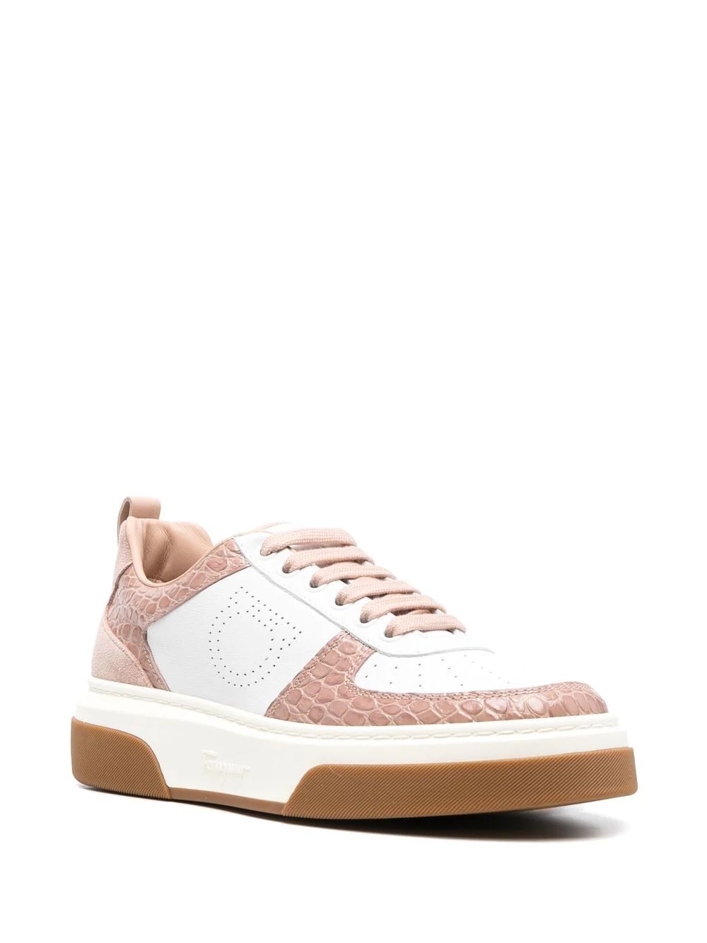 two-tone low-top 35mm sneakers - 2
