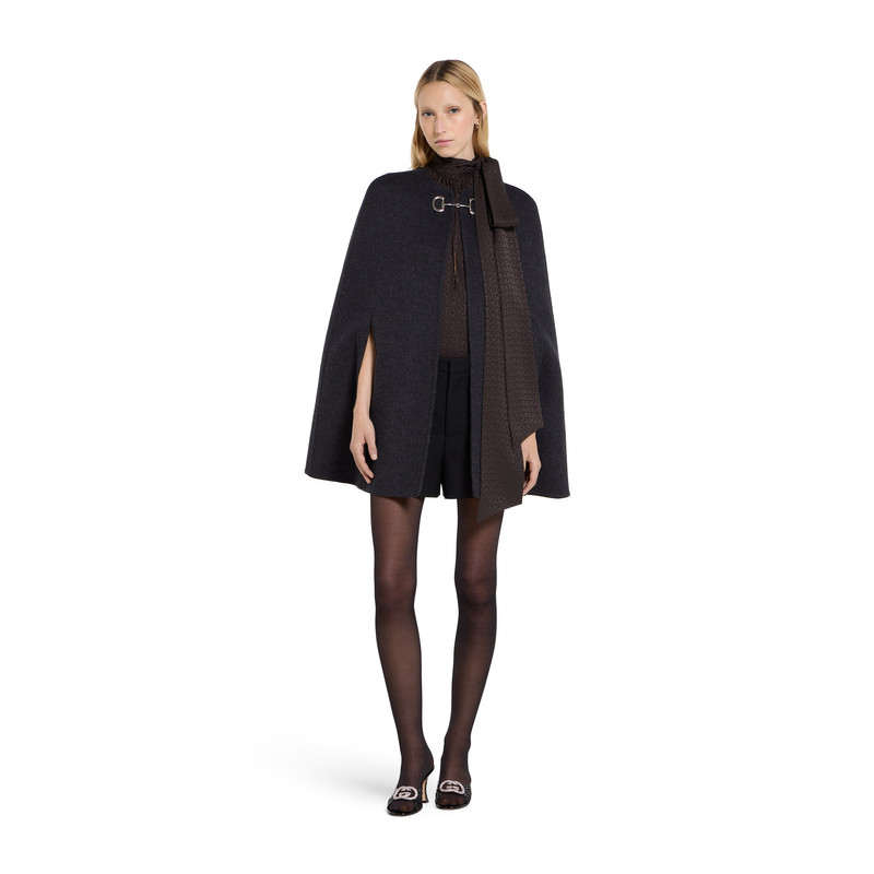 GUCCI Horsebit silk jacquard dress outlook