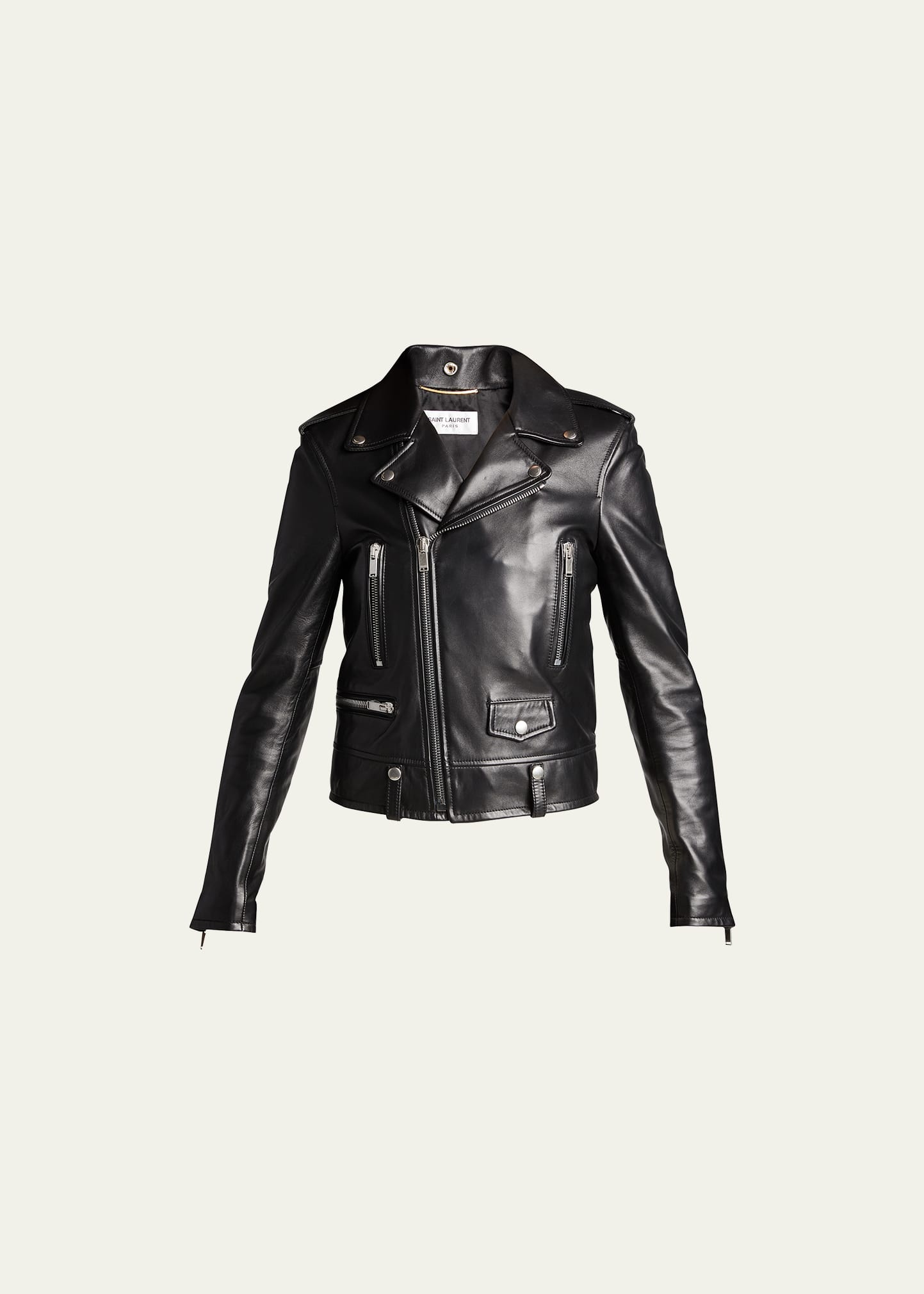 Leather Biker Jacket - 2