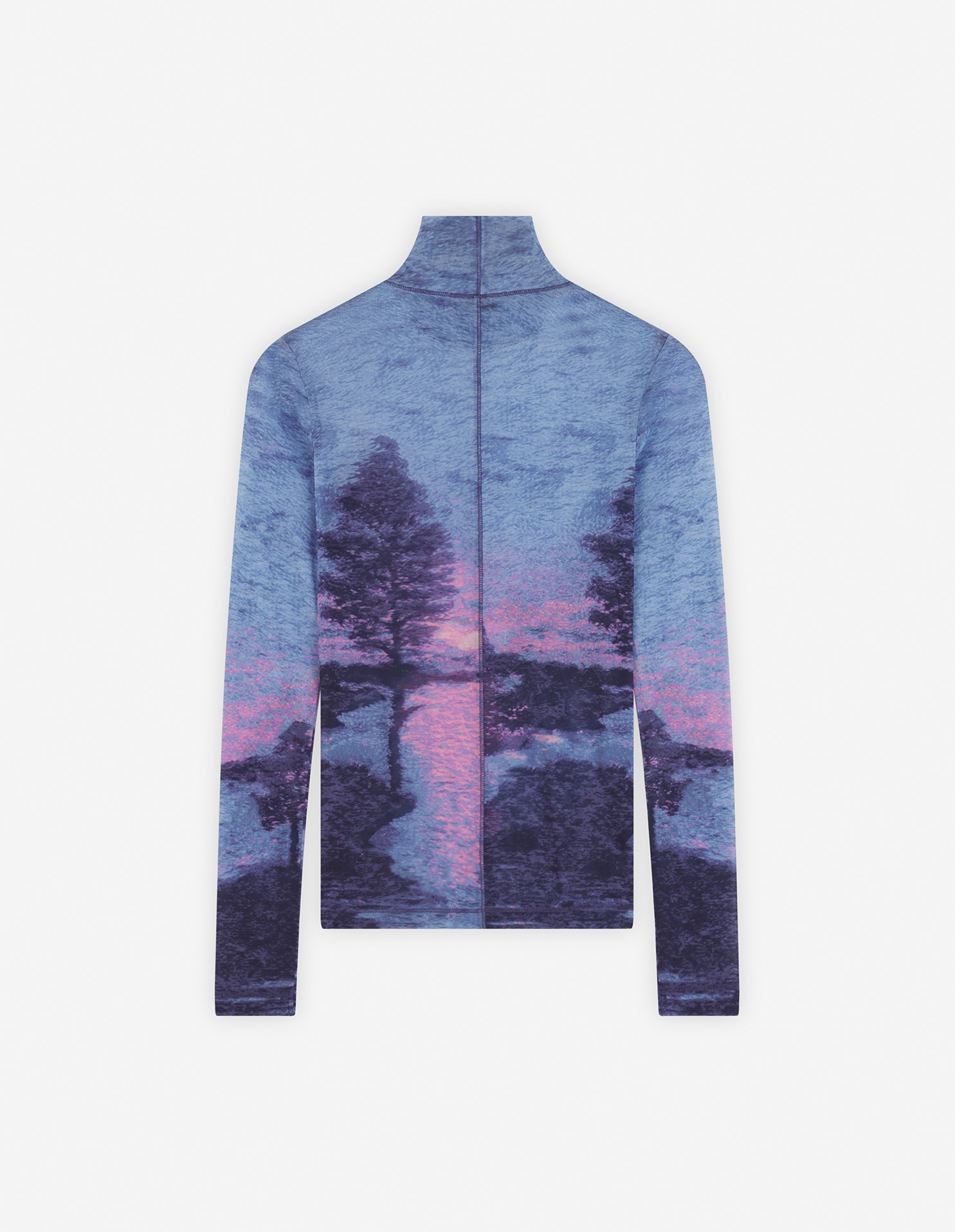 LANDSCAPE MESH HIGH NECK TOP - 6