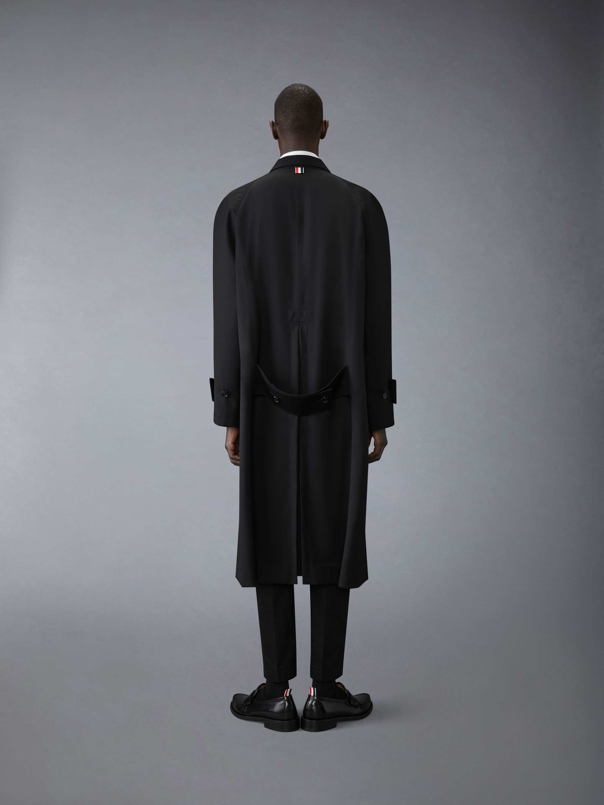 Wool Raglan Coat - 3