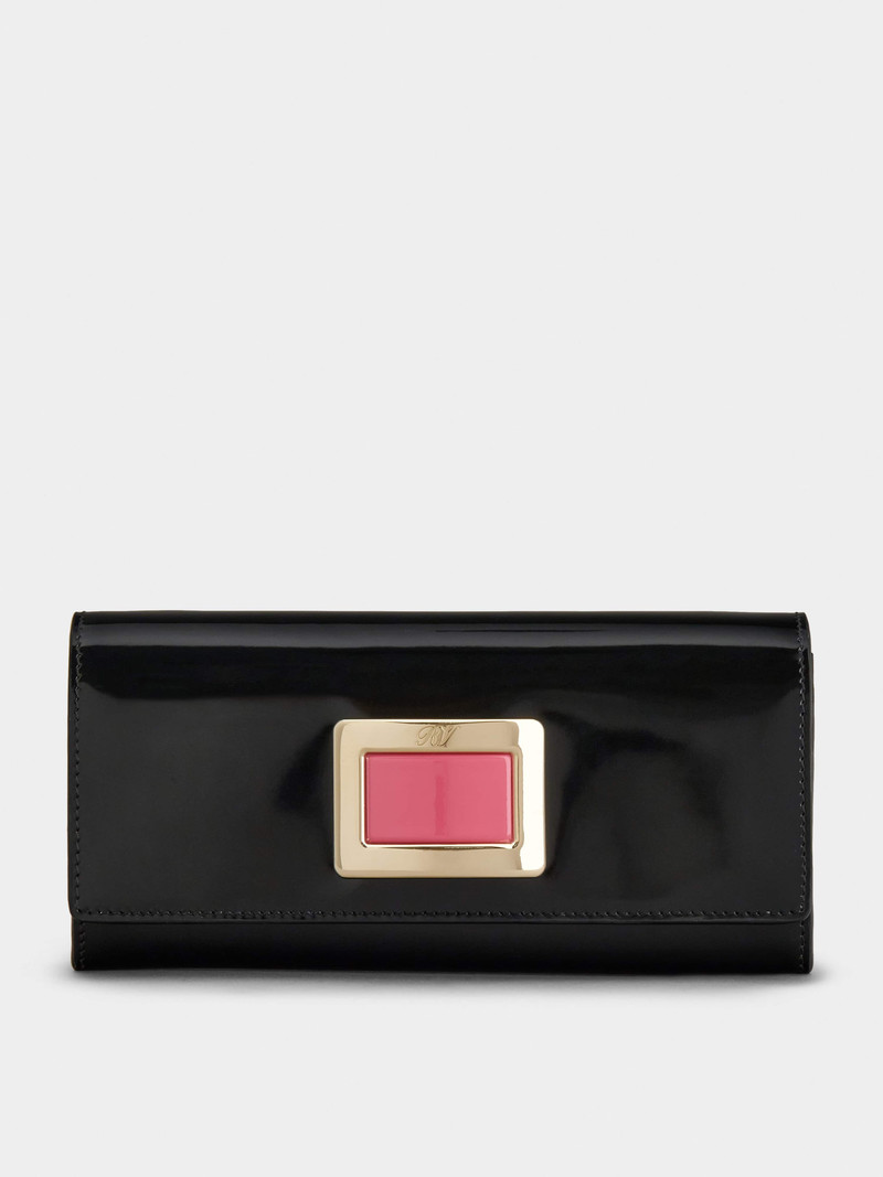Belle Vivier Essential Metal Buckle Wallet 1