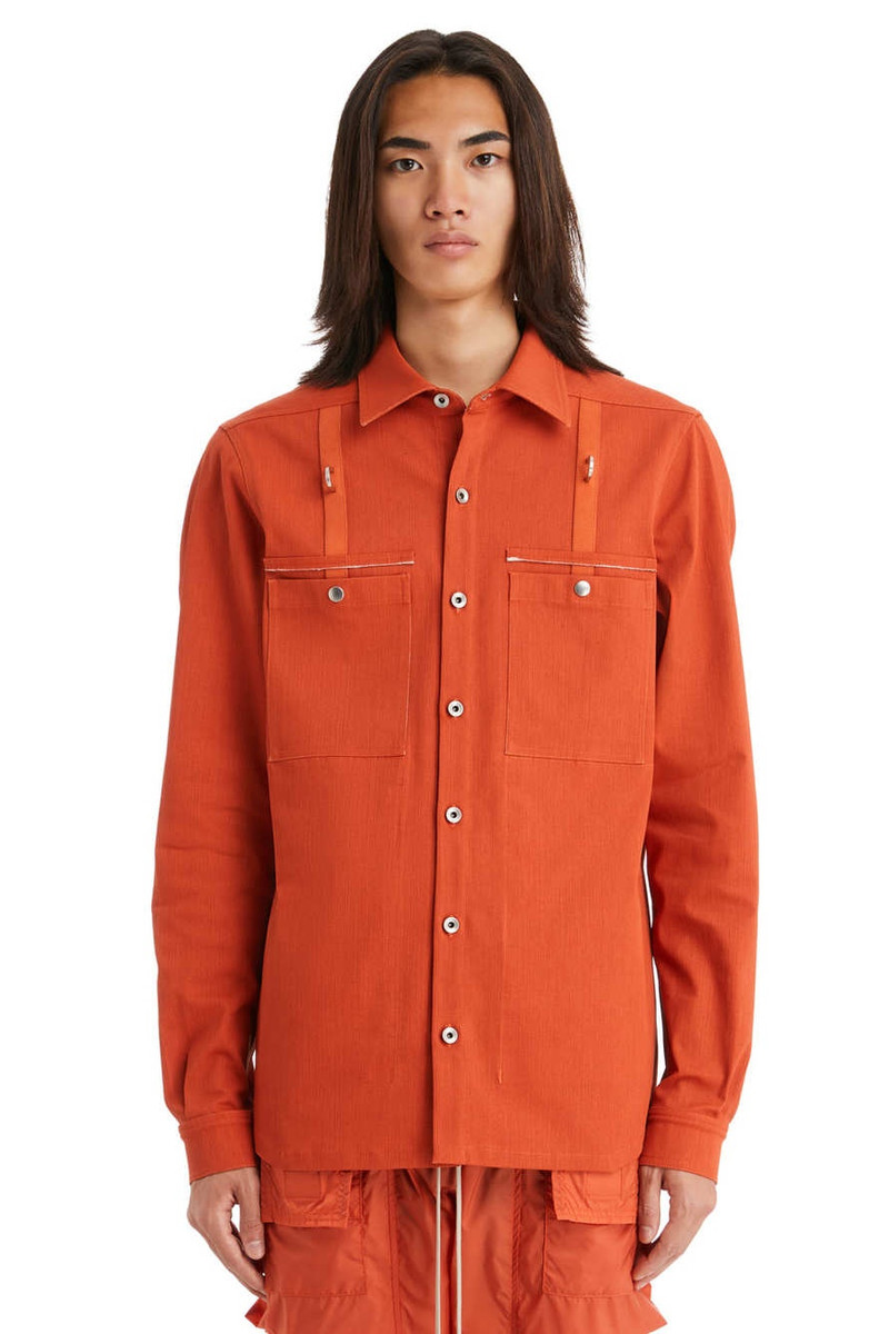 cotton-blend shirt jacket 1