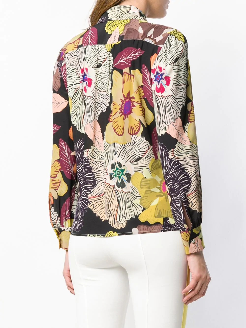 floral print shirt - 4