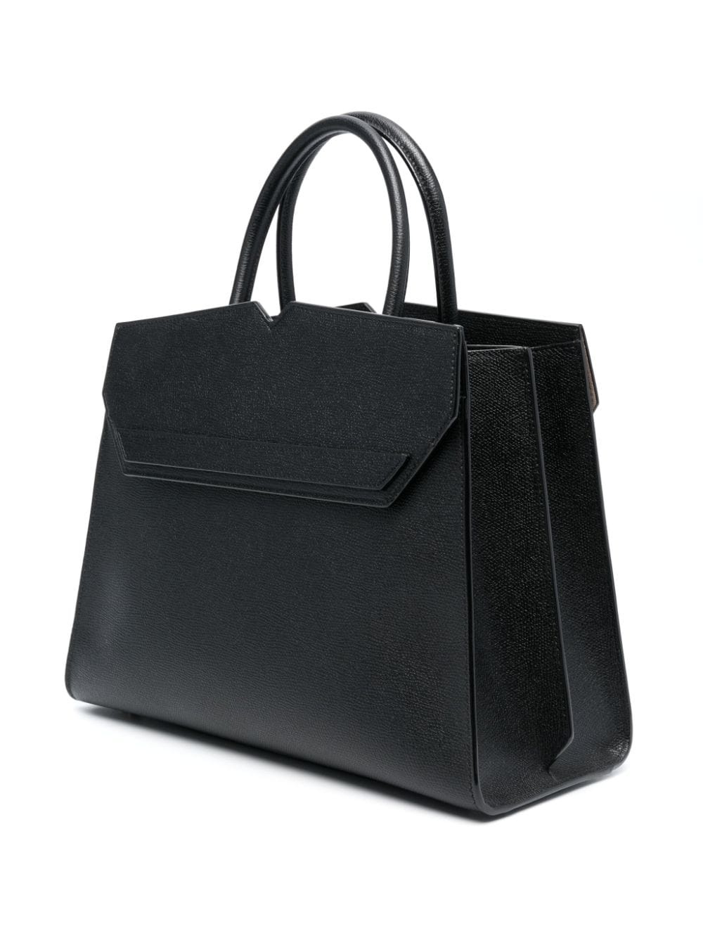flap structured handbag - 3