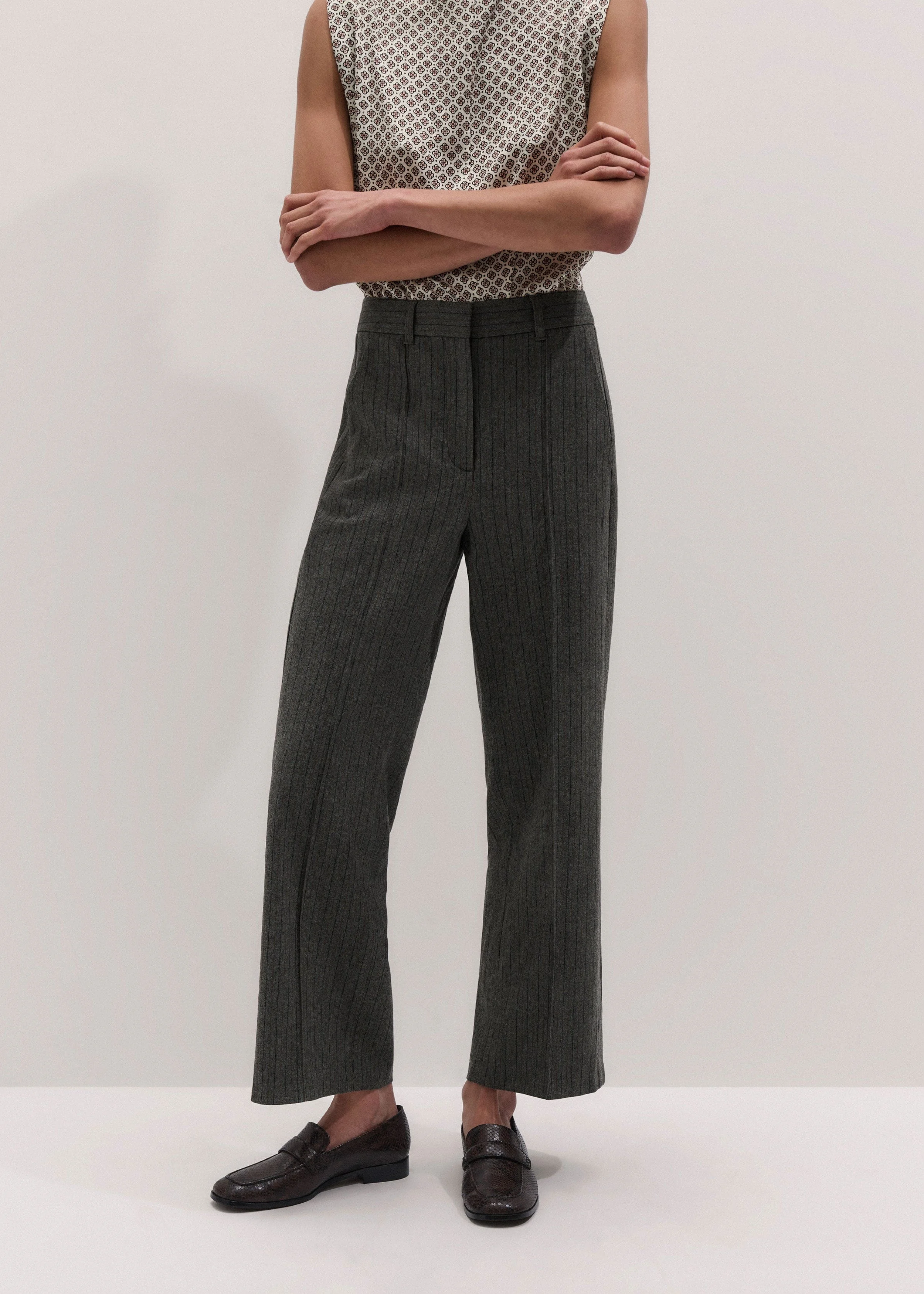 Straight Crop Pant - 1