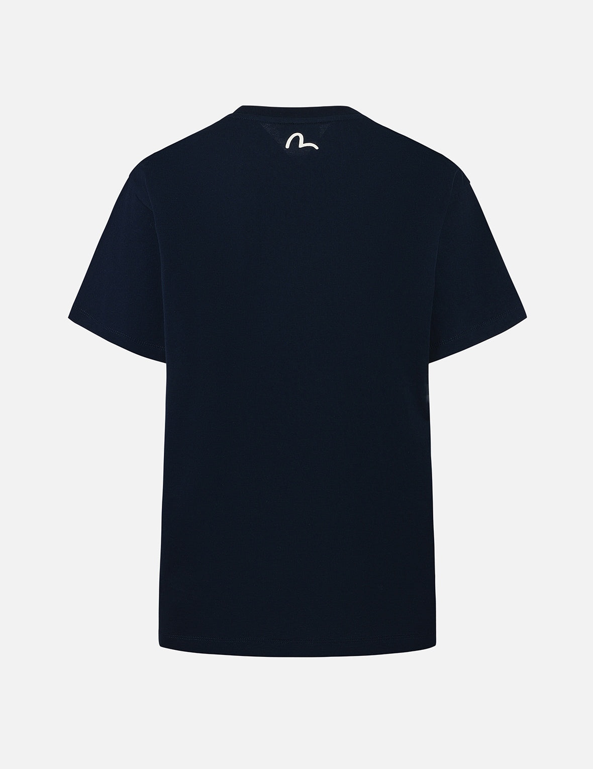 Seagull Print and Twisted Rope Logo Embroidery Boyfriend T-Shirt - 2