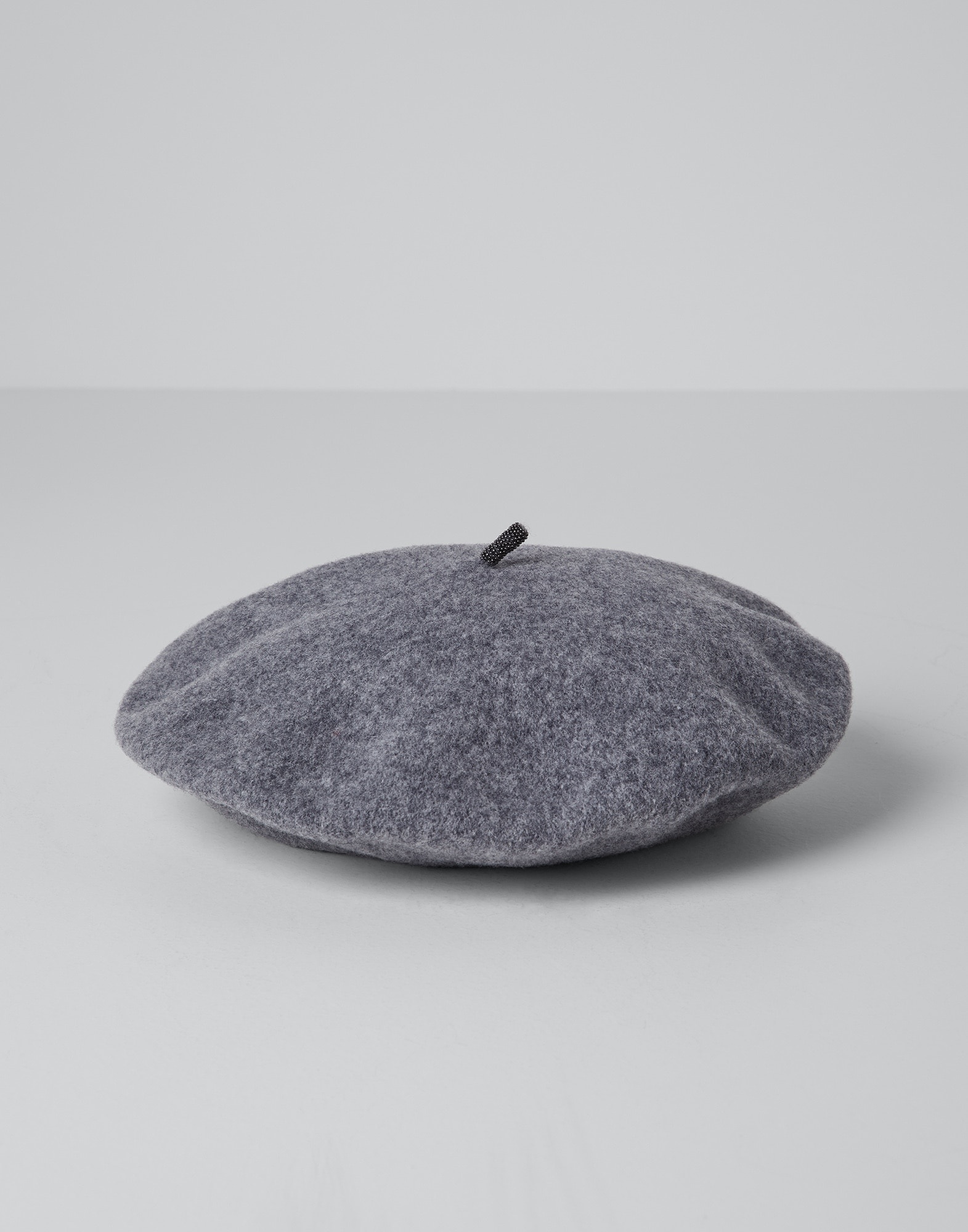 Wool beret with Precious detail - 1