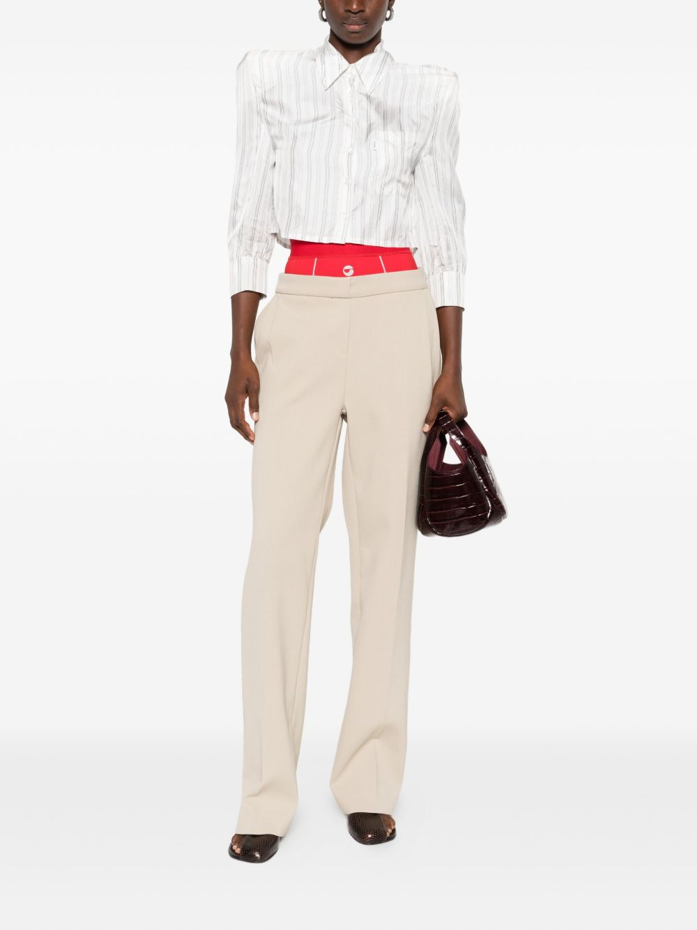 layered trousers - 2