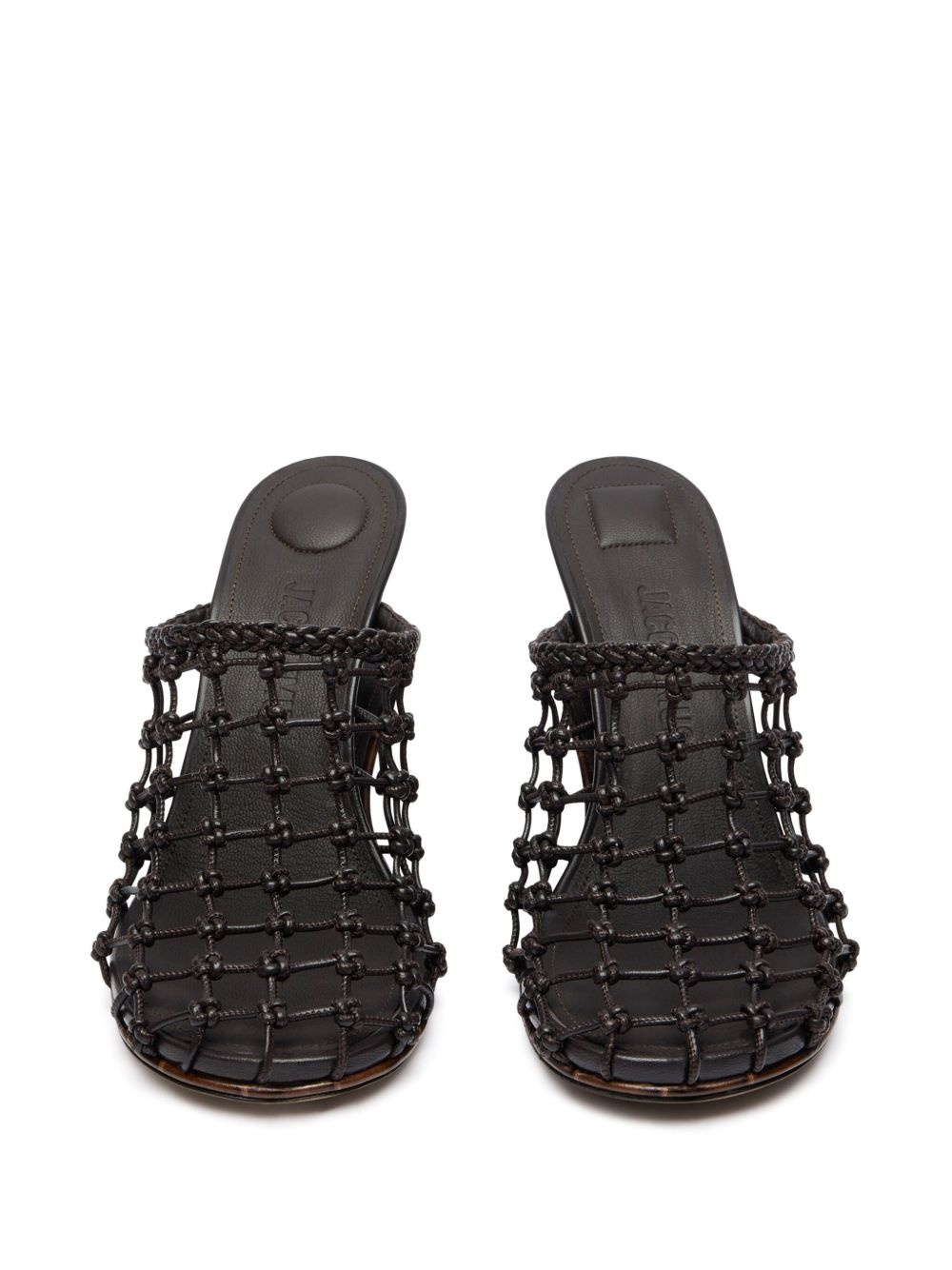 100mm Les Doubles Tresses mules - 4