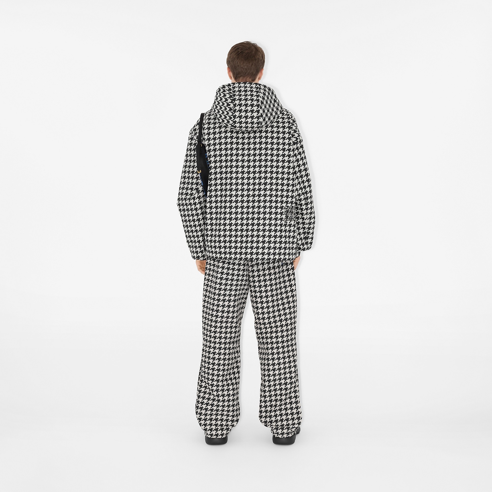 Houndstooth Cargo Trousers - 4