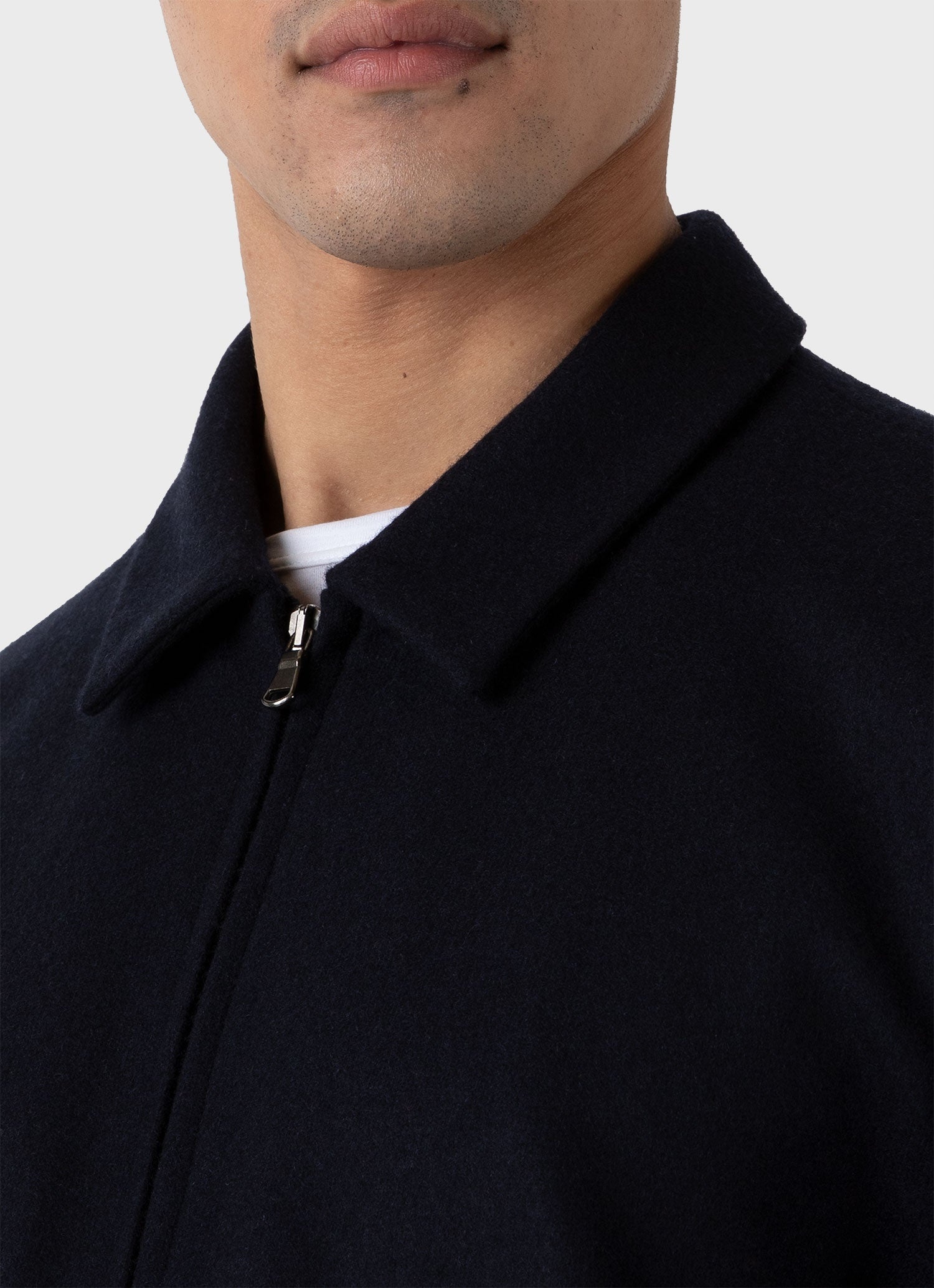 Boiled Wool Zip Jacket - 6