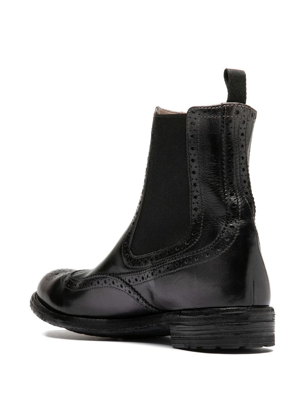 Lexikon 151 elastic-panel brogue boots - 4