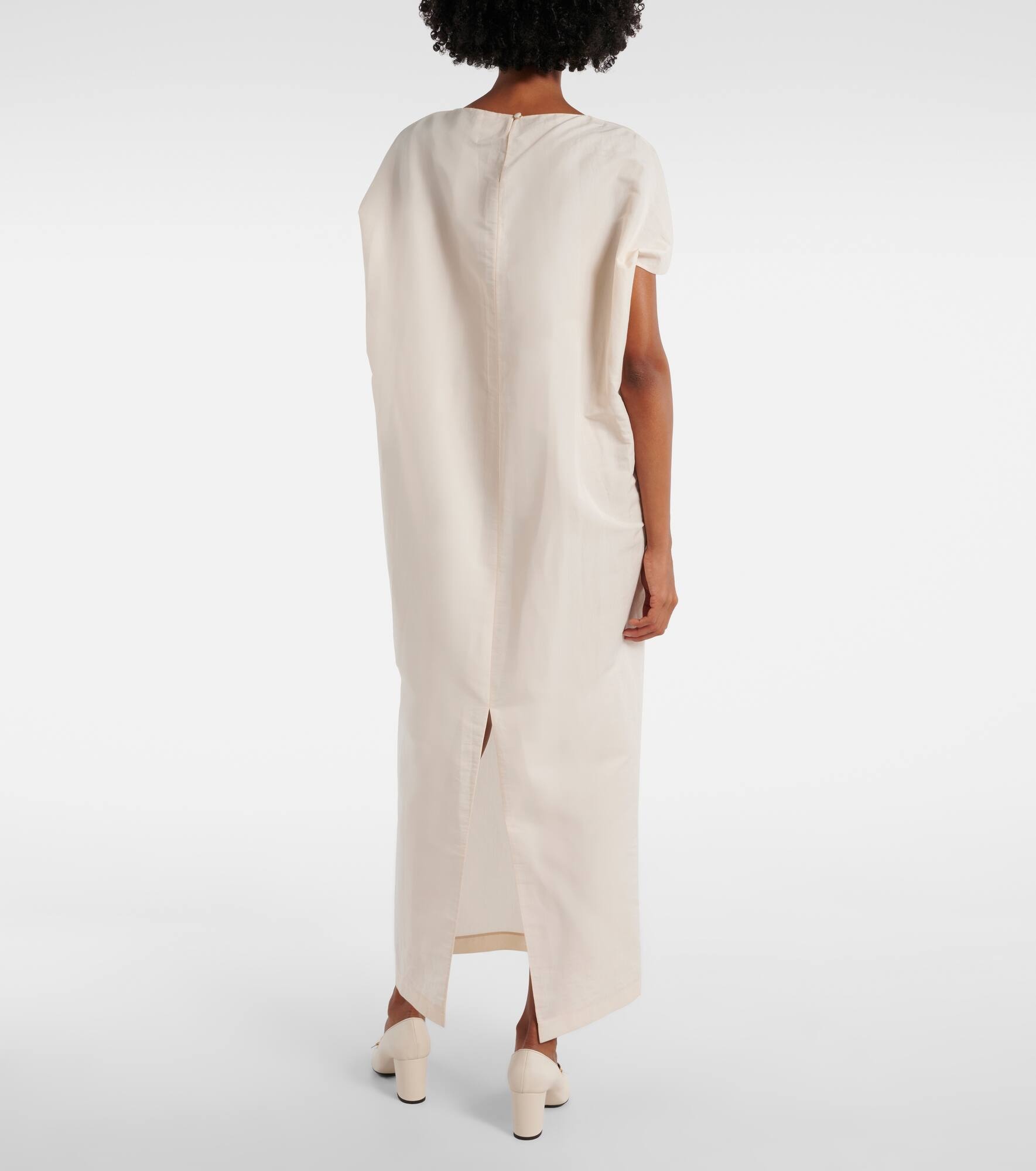 Webster silk and cotton organza maxi dress - 3