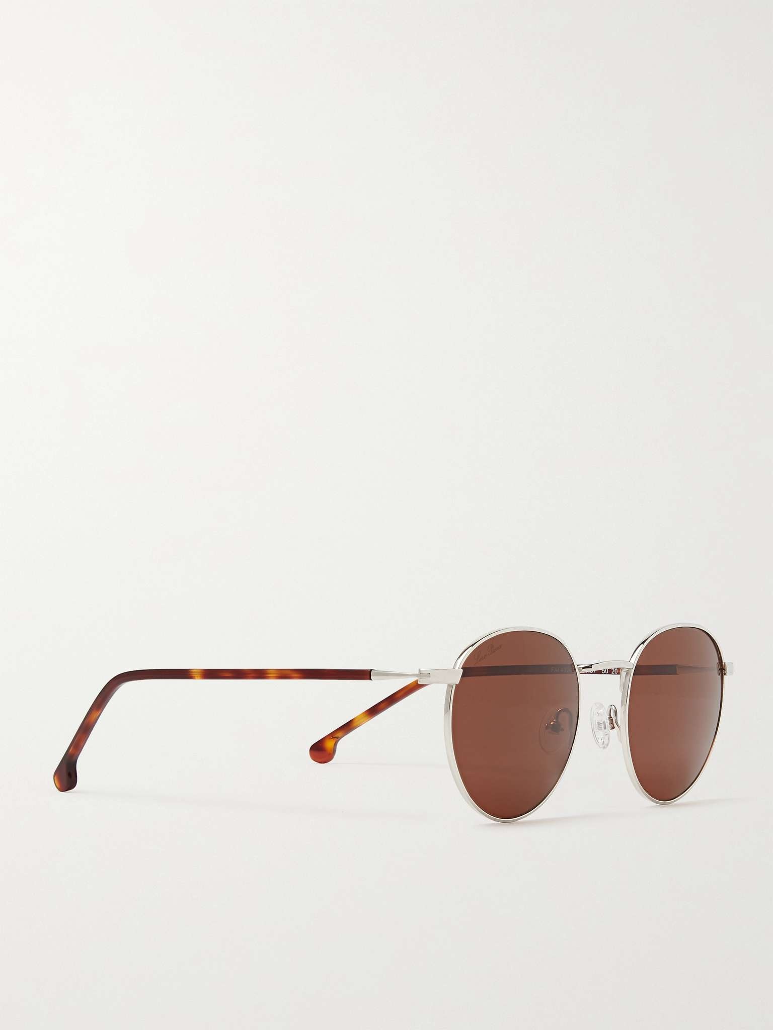 Weekend Round-Frame Gold-Tone and Acetate Polarised Sunglasses - 3