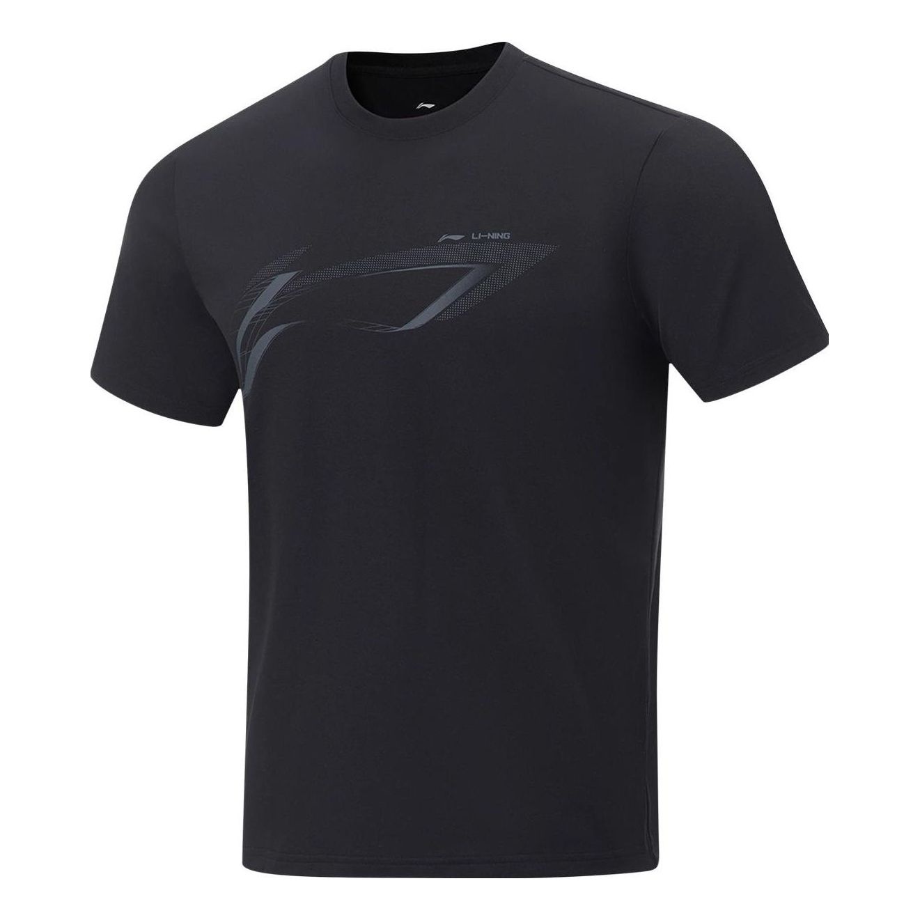 Li-Ning Fitness Series Sports T-shirt 'Black' ATST573-1 - 1