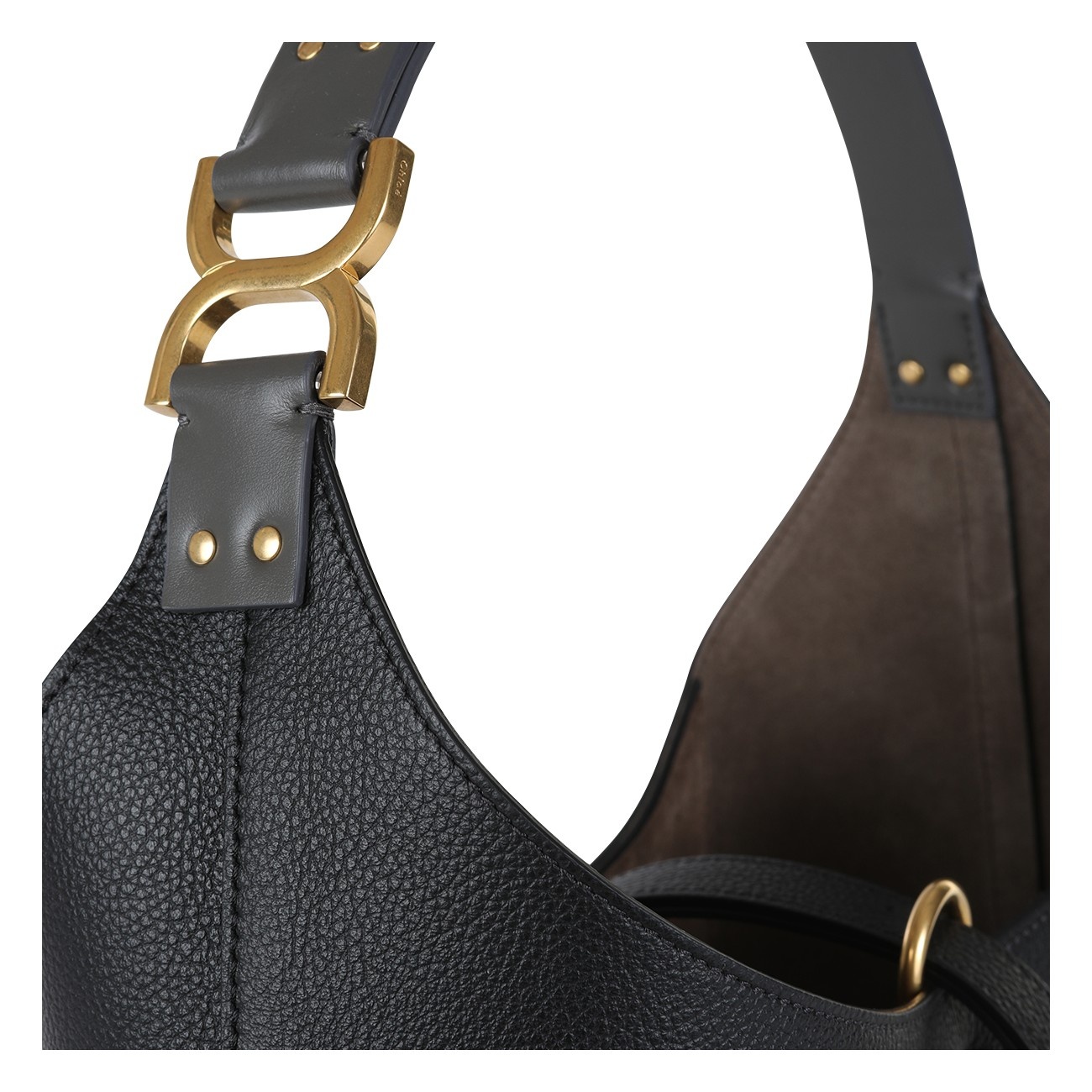 black hobo marcie shoulder bag - 4