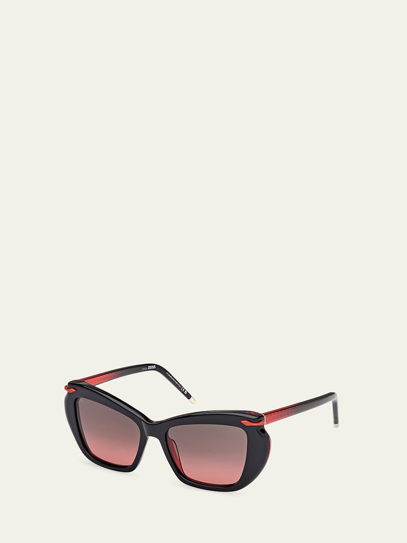 Christian Louboutin Square Acetate Sunglasses outlook