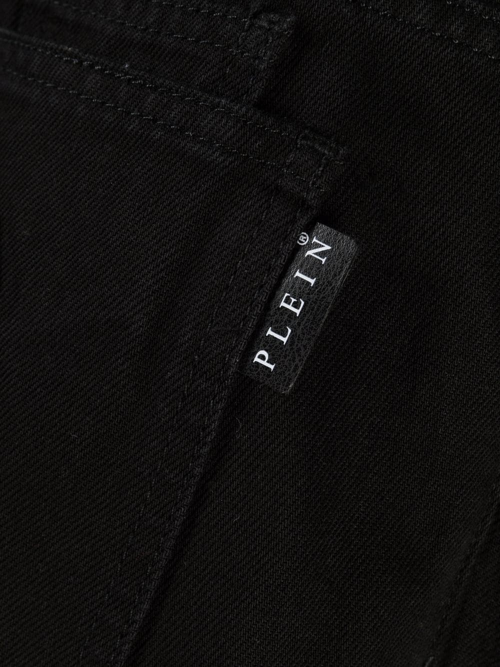 logo-patch detail trousers - 7