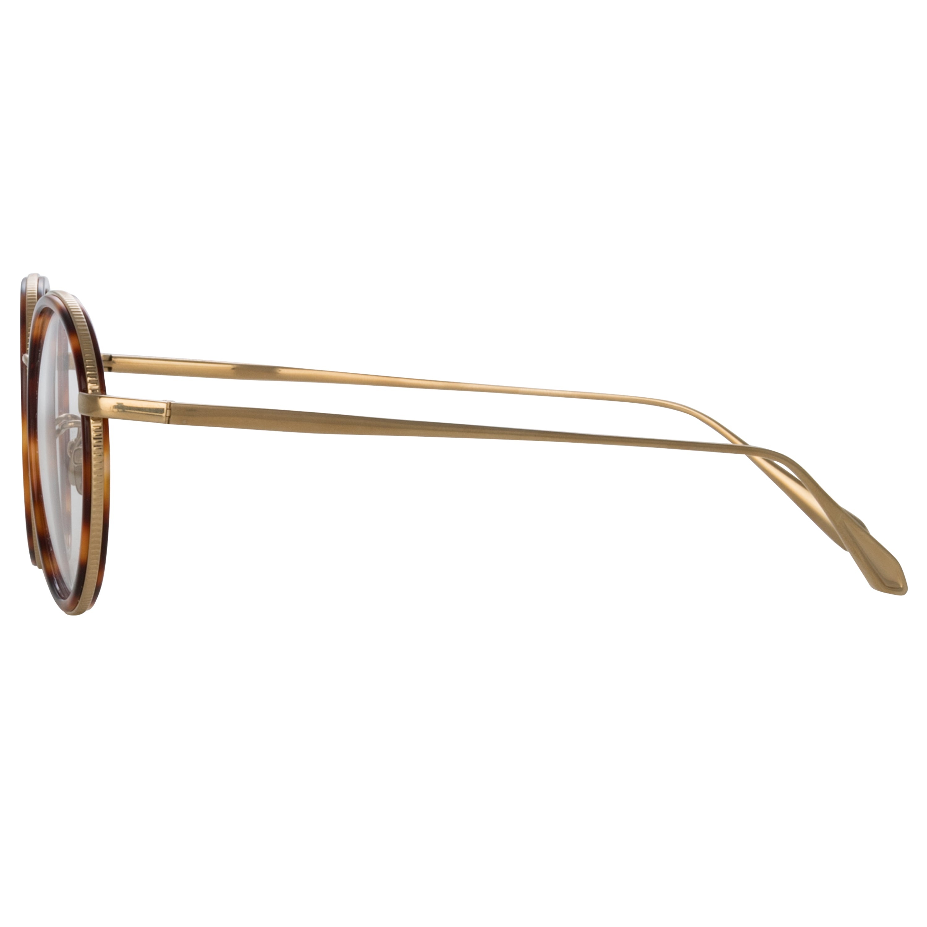 SATO OVAL OPTICAL FRAME IN LIGHT GOLD - 3