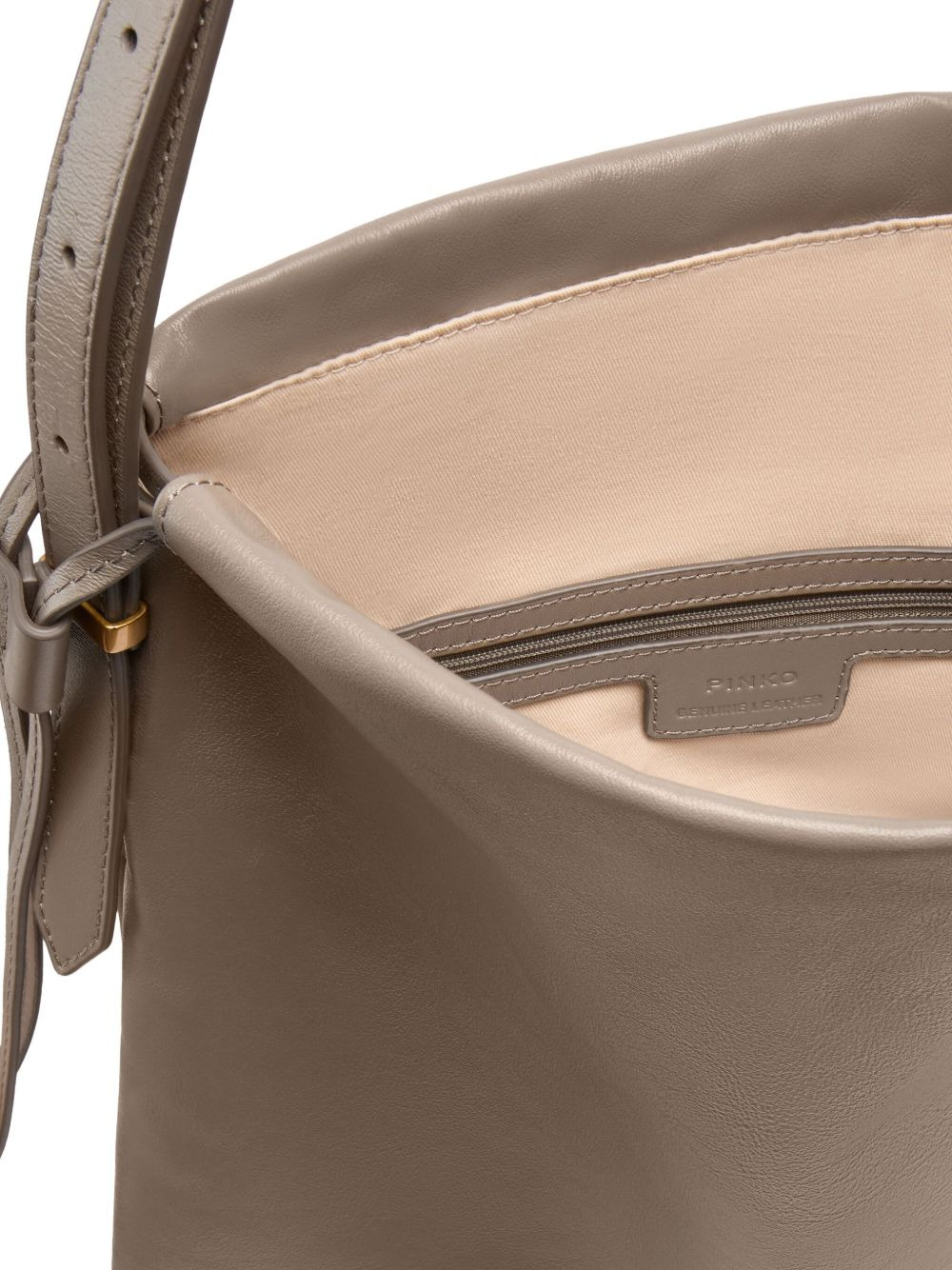 leather tote bag - 3
