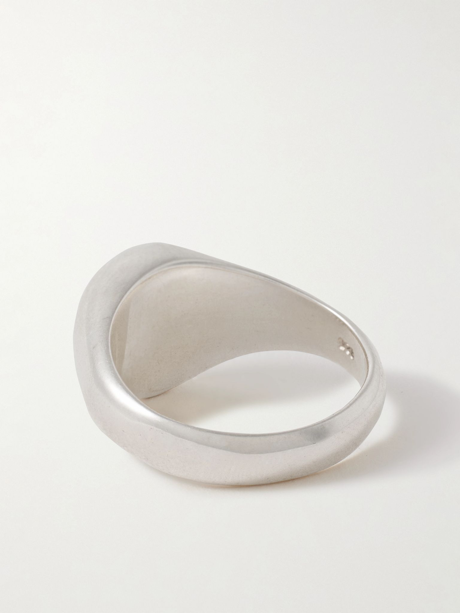 Small Nautilus silver ring Silver - 3