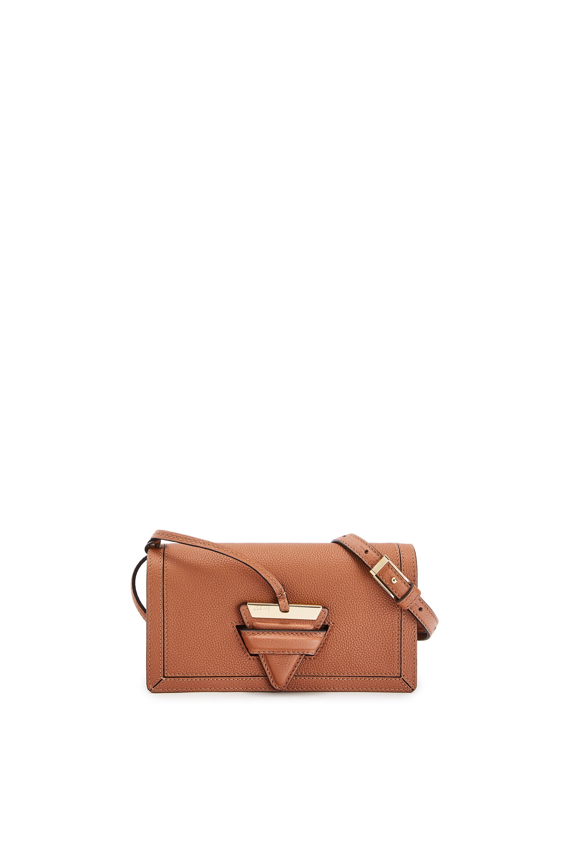 Mini Barcelona soft bag in soft grained calfskin - 1