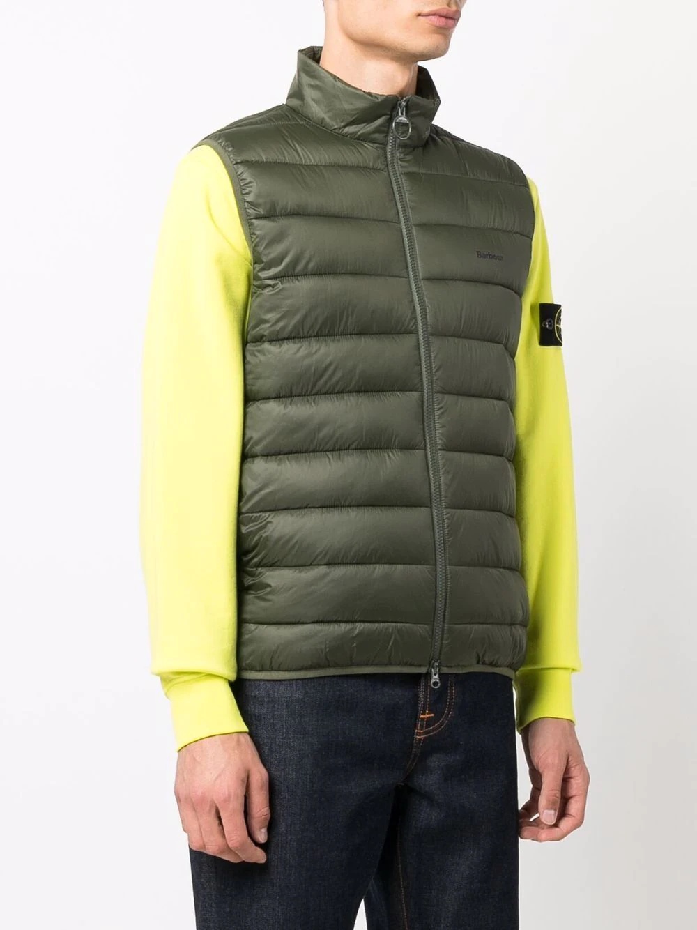 puffer logo gilet - 3