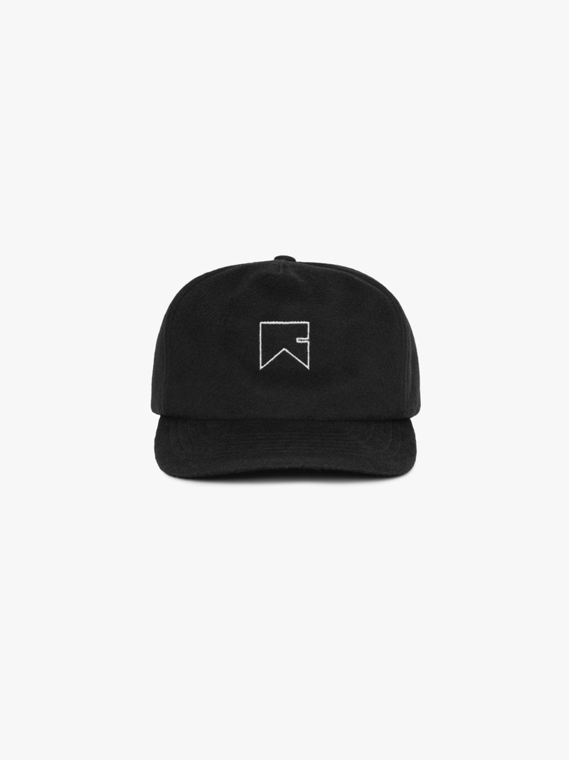 CASHMERE CHEVRON LOGO HAT 1