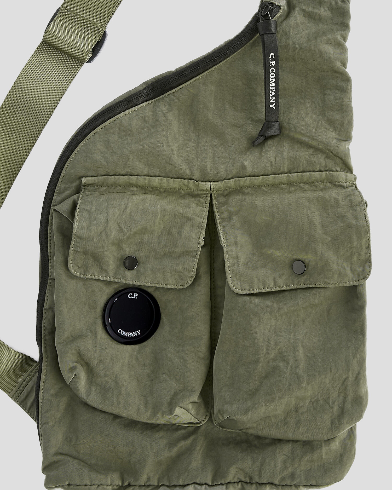 Nylon B Single Strap Rucksack - 4