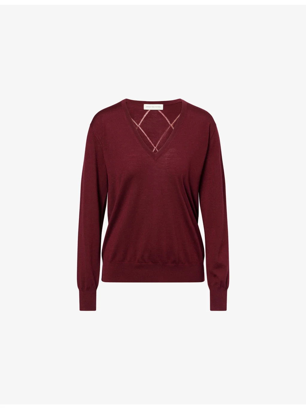 Tuomas V-Neck Wool Jumper - 1