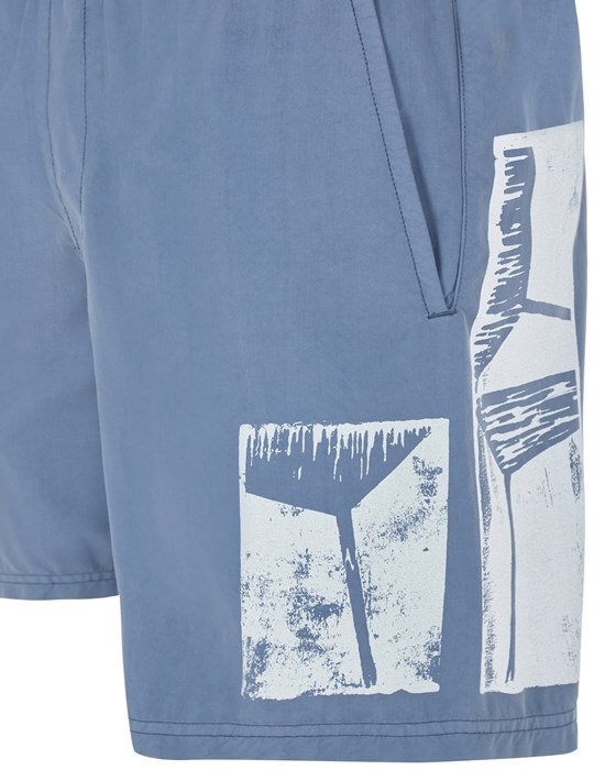 B0995 'XILOGRAFIA FOUR' AVIO BLUE - 3