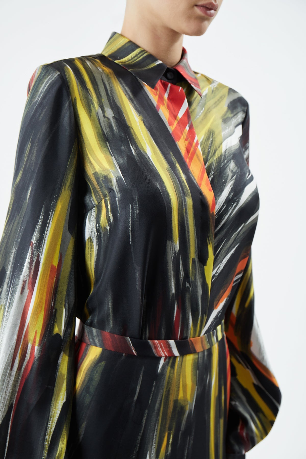 Morse Skirt in Multi Silk - 4