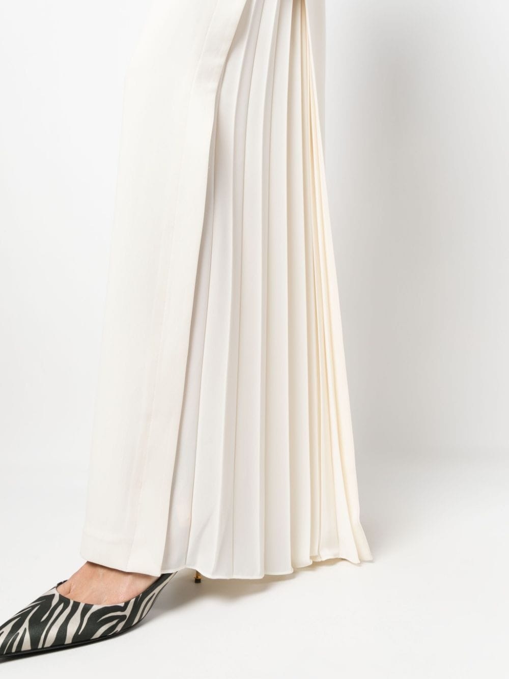 Blossom pleated tailored trousers - 5
